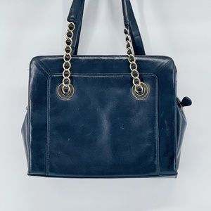 Diamicci Black Leather Handbag Vintage Very good condition